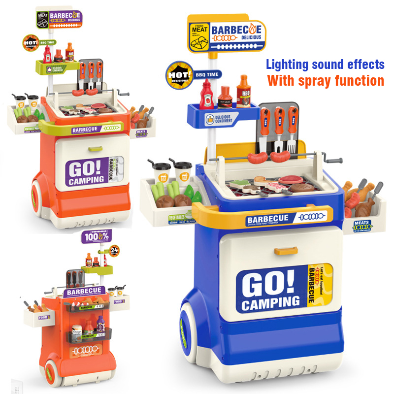 Home Cooking Fast Foods - Simulation BBQ Spray Kitchen Tableware Barbecue