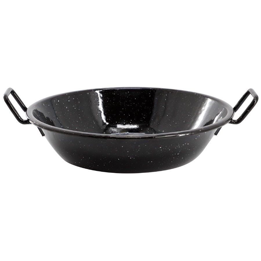 Paella Pan Steel - Castillo 9.5 Inch Enameled Steel Paella