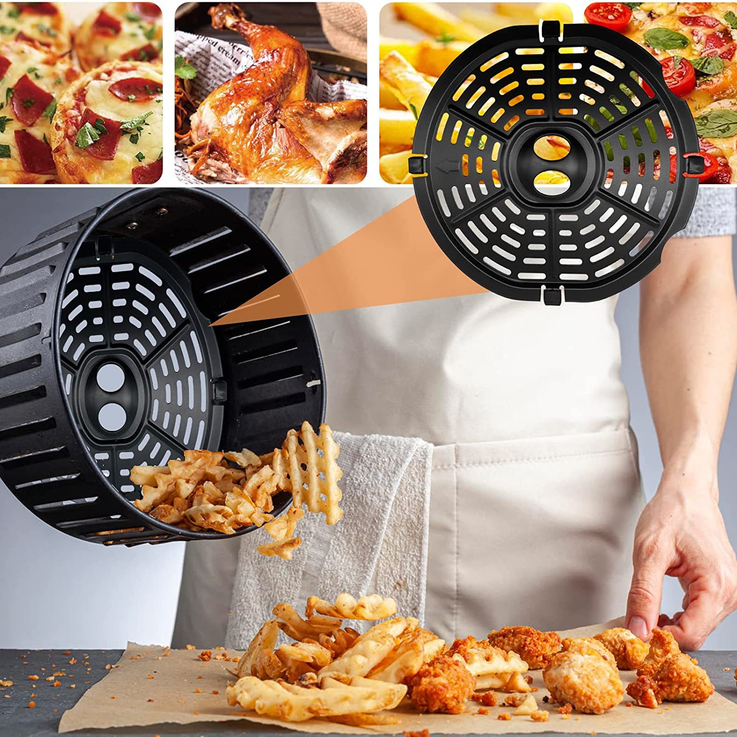 Airfryer Basket Replacement Gr - Paella Pan Steel incelemesi ve fiyatı
