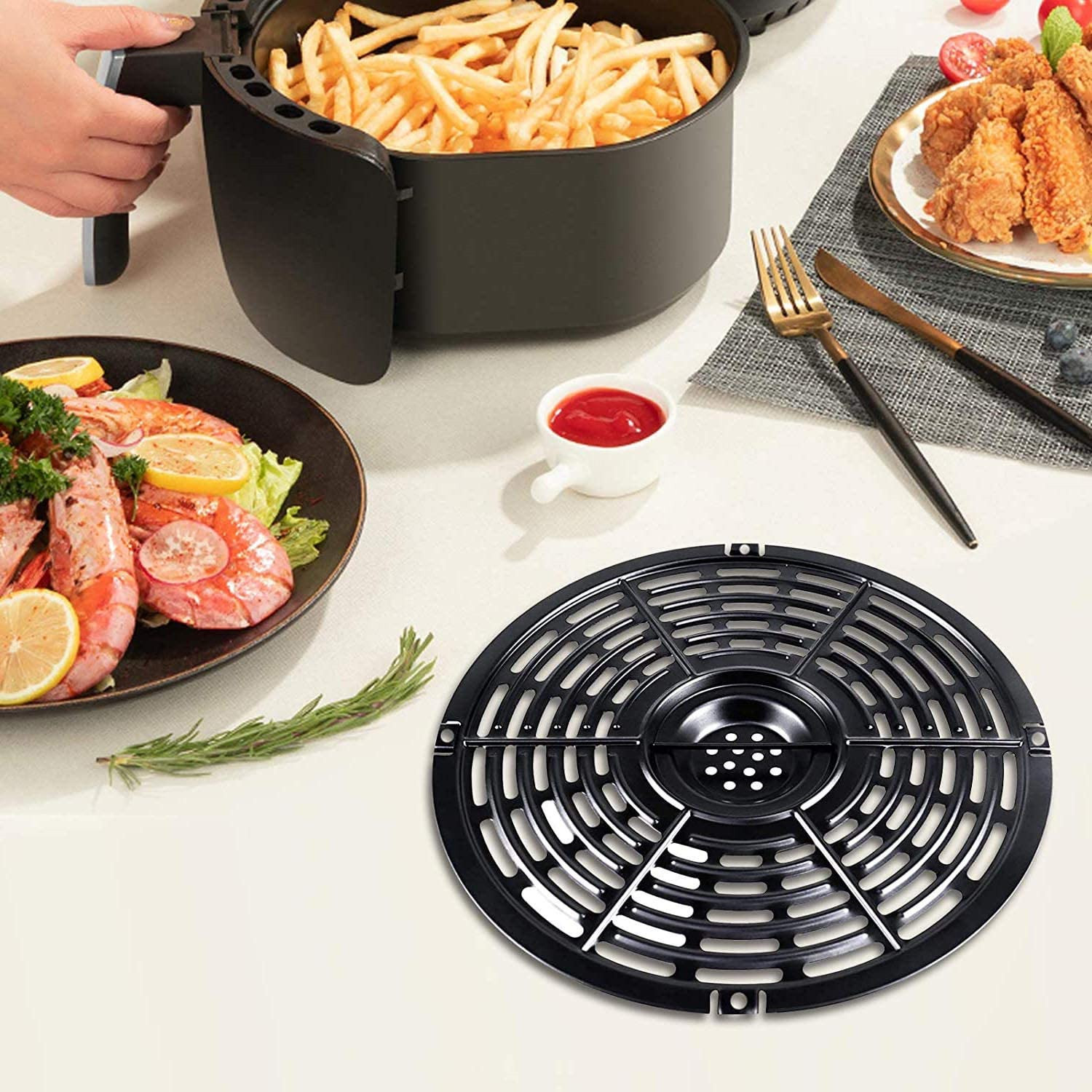 Airfryer Basket Replacement Gr - Paella Pan Steel incelemesi ve fiyatı