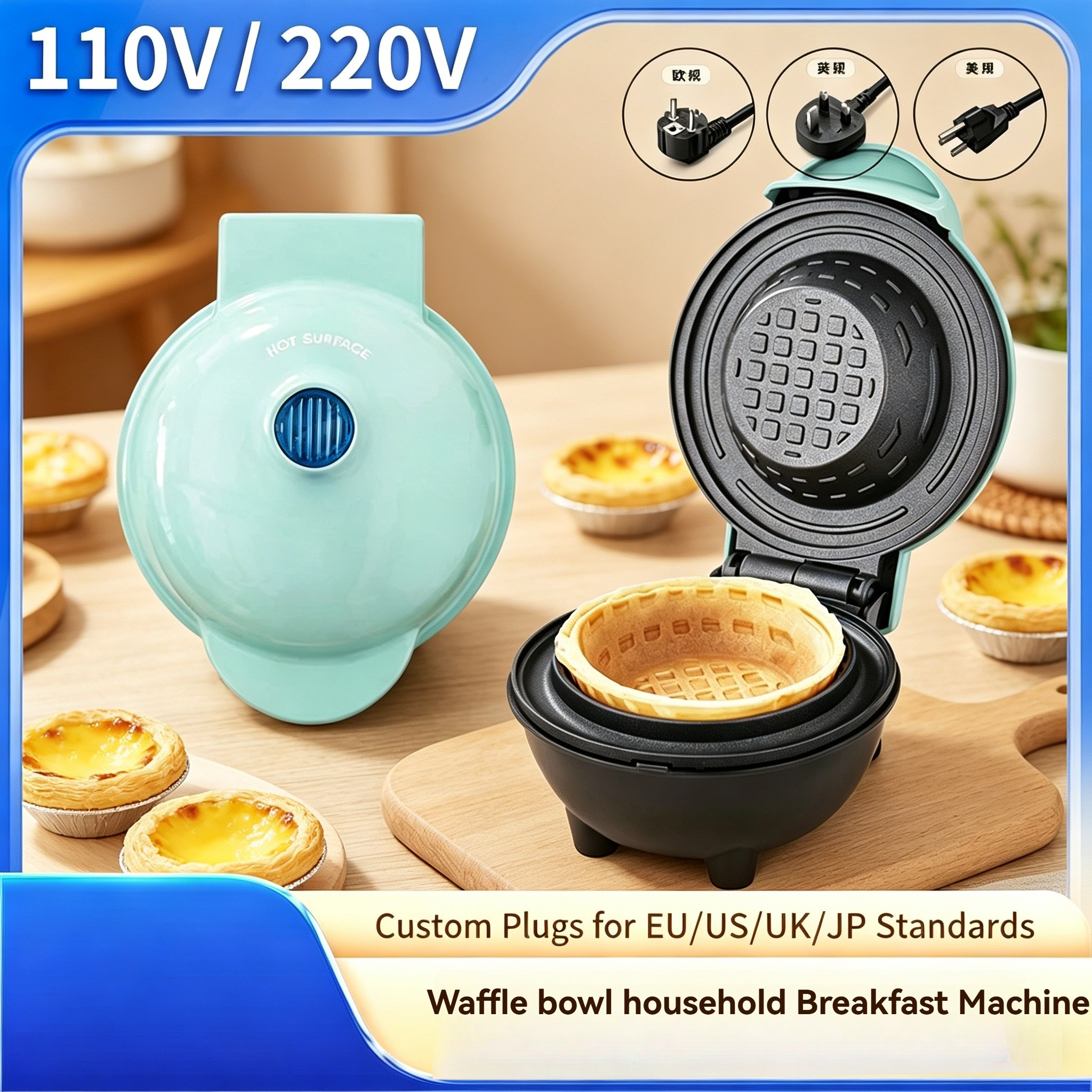 Home Breakfast Waffle Bowl Mak - Home Cooking Egg Roll incelemesi ve fiyatı