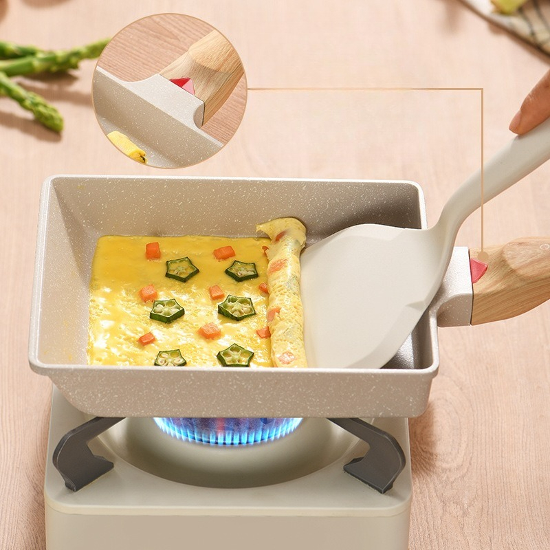 Non-Stick Tamagoyaki Square Pa - Home Cooking Egg Roll incelemesi ve fiyatı