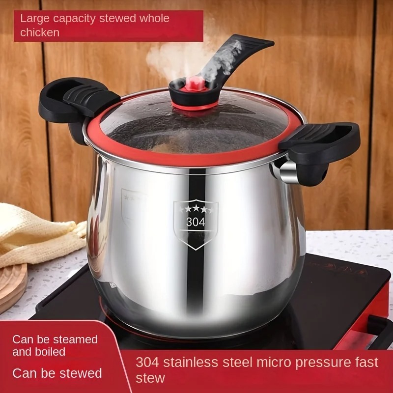 304 Stainless Steel Pressure C - Home Cooking Fast Foods incelemesi ve fiyatı