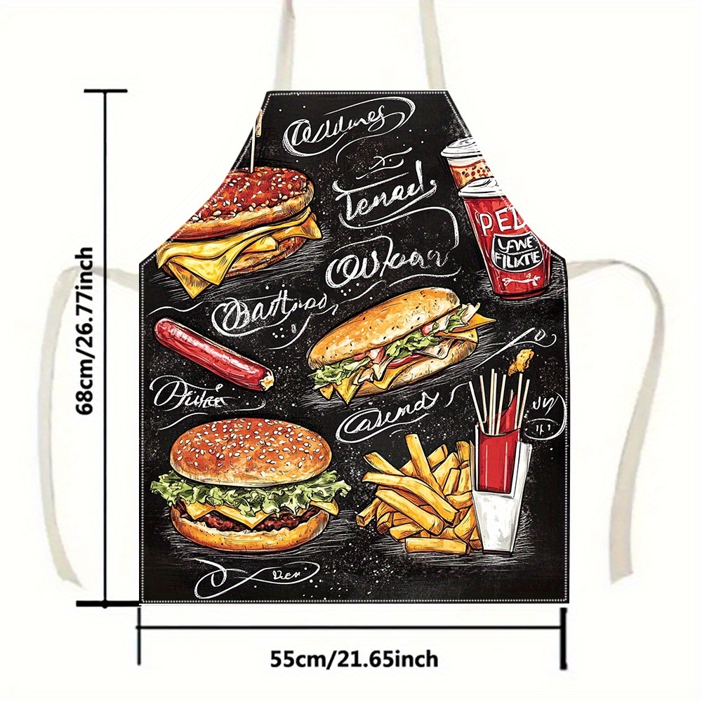 1pc Blackboard Fast Food Burge - Home Cooking Fast Foods incelemesi ve fiyatı