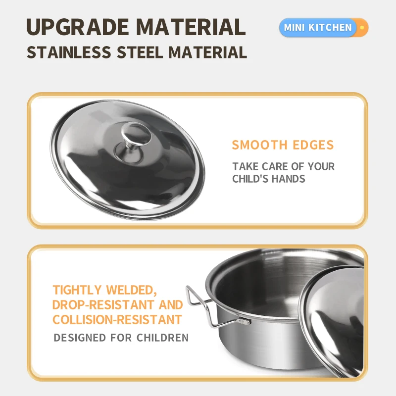 Stainless Steel Kids Kitchen T - Paella Pan Steel incelemesi ve fiyatı