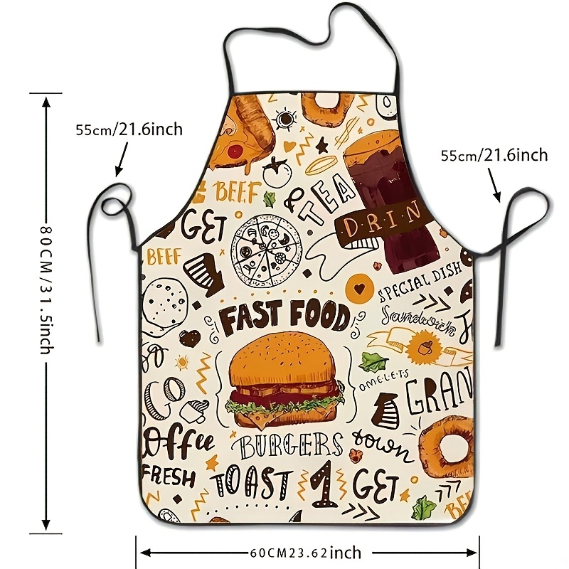 1pc Fast Food Themed Kitchen A - Home Cooking Fast Foods incelemesi ve fiyatı