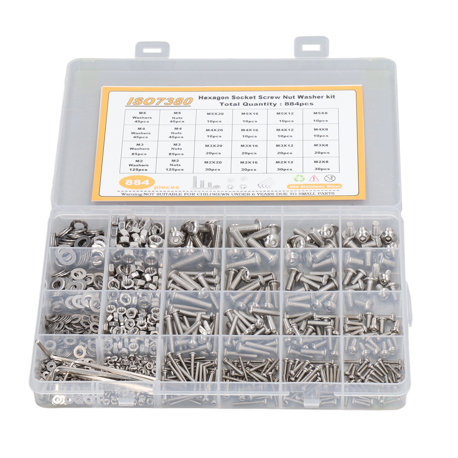884 Pcs Stainless Steel Screw  - Paella Pan Steel incelemesi ve fiyatı