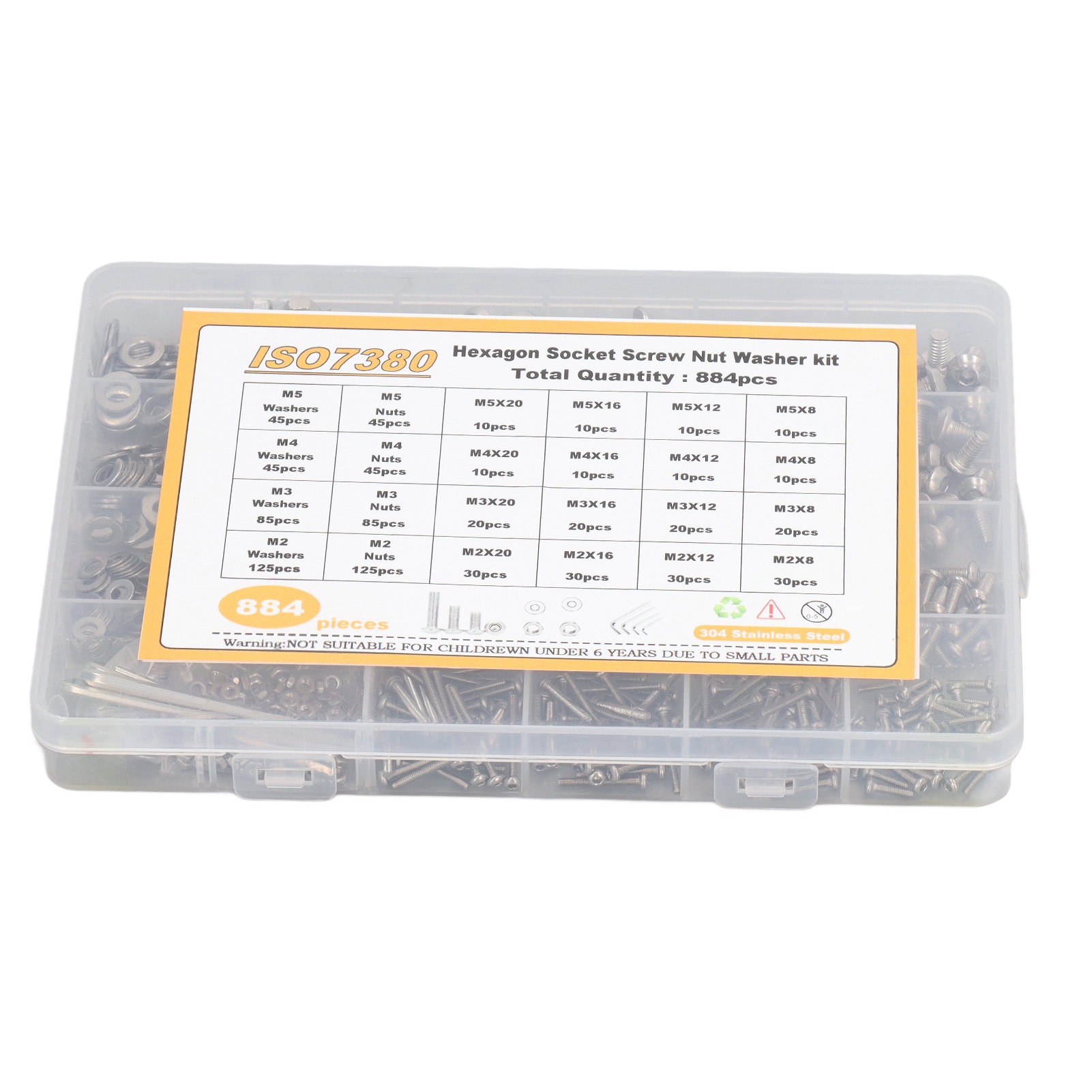 884 Pcs Stainless Steel Screw  - Paella Pan Steel incelemesi ve fiyatı
