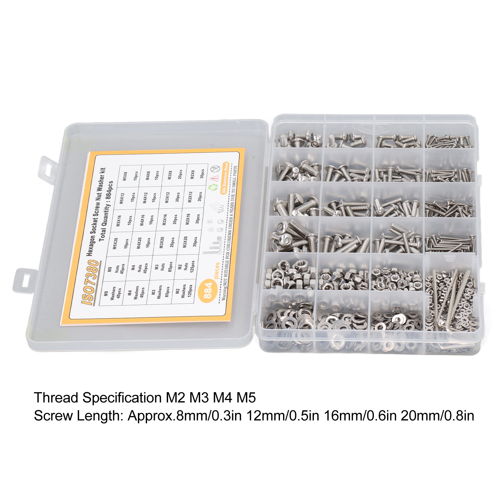 884 Pcs Stainless Steel Screw  - Paella Pan Steel incelemesi ve fiyatı