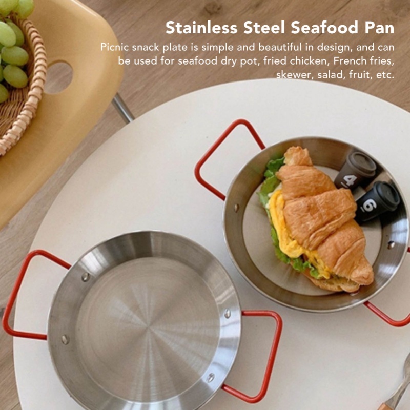 Seafood Rice Pot Prevent Scald - Paella Pan Steel incelemesi ve fiyatı