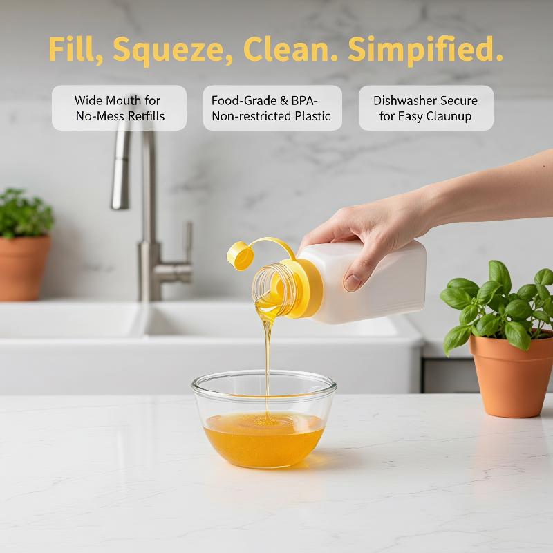 Squeeze Condiment Dispenser Du - Home Cooking Fast Foods incelemesi ve fiyatı
