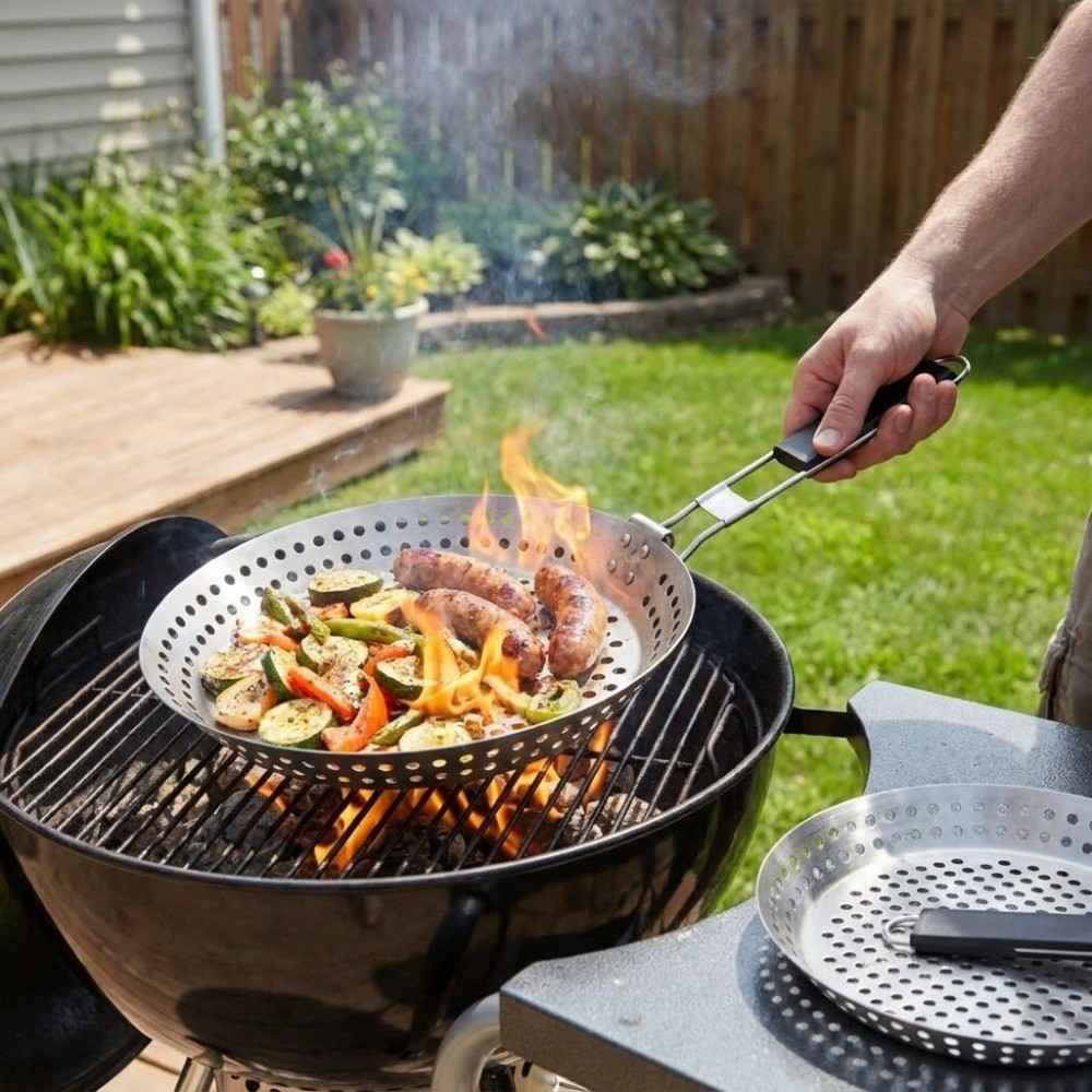 Stainless Steel Vegetable Gril - Paella Pan Steel incelemesi ve fiyatı