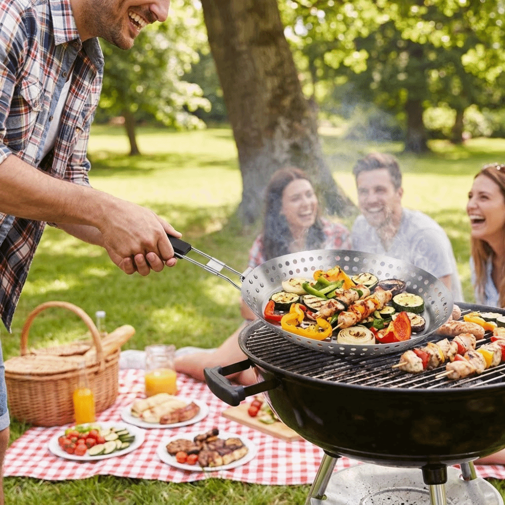 Stainless Steel Vegetable Gril - Paella Pan Steel incelemesi ve fiyatı