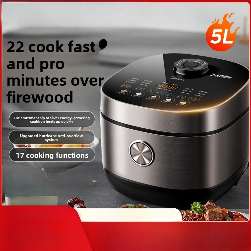 Rice cooker for home use, 4L/5 - Home Cooking Fast Foods incelemesi ve fiyatı